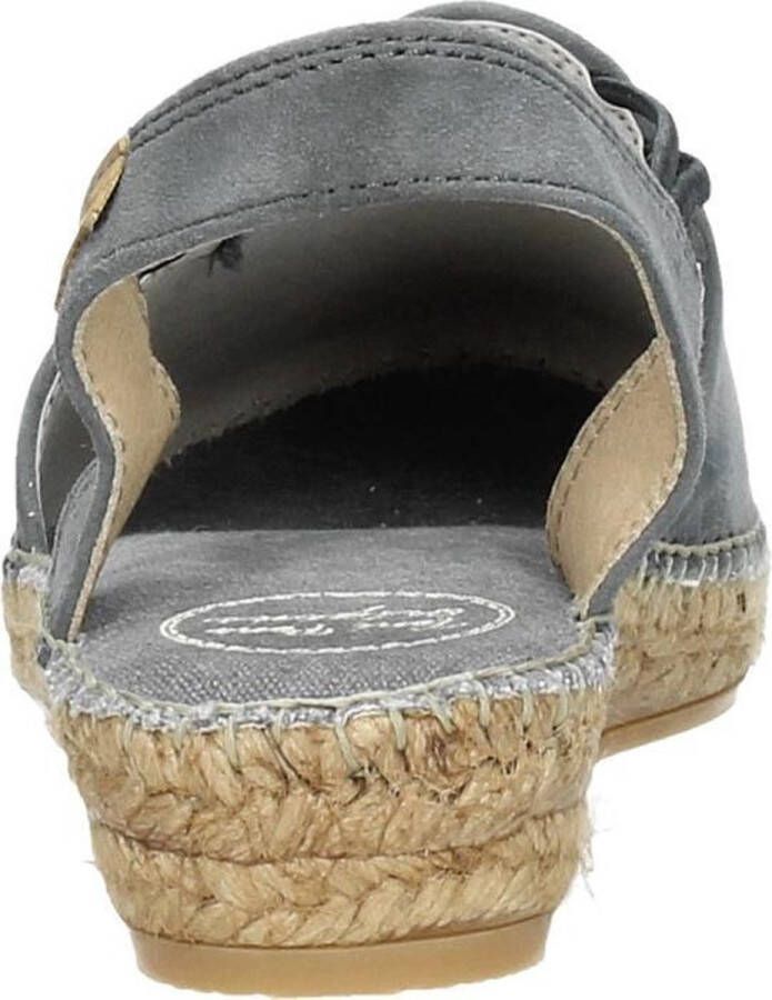 Toni Pons Nuria Dames Espadrilles Gris | Grijs | Suède - Foto 2