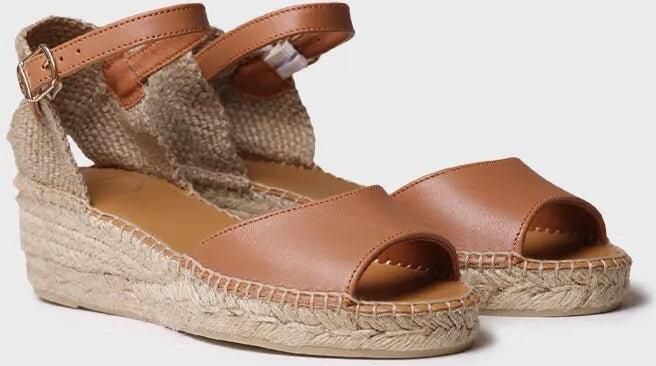 Toni Pons Open espadrille voor dames met lage sleehak BRIELLA-P