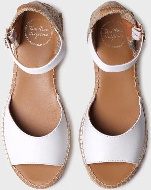 Toni Pons Open espadrille voor dames met lage sleehak BRIELLA-P