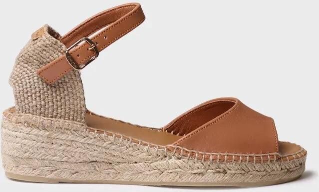 Toni Pons Open espadrille voor dames met lage sleehak BRIELLA-P