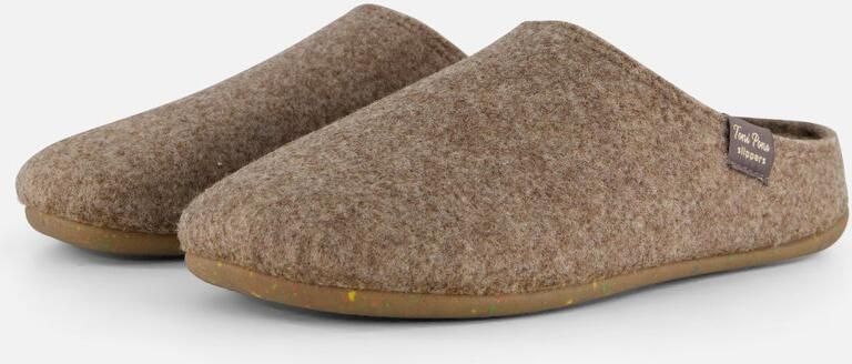 Toni Pons Mona-FR Dames Pantoffels Gerecycled Vilt Taupe