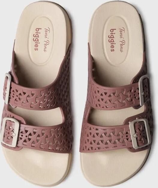 Toni Pons Platte damessandalen van geperforeerd rubber CATANIA