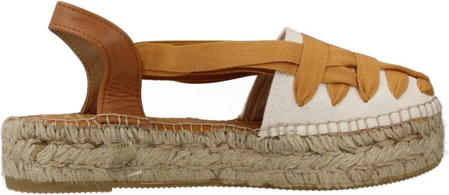 Toni Pons Platte espadrille met gekruiste bandjes RIO-CU