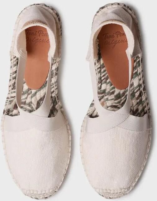 Toni Pons Platte espadrilles voor dames met elastische en veelkleurige zool ELBA