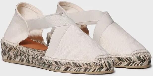 Toni Pons Platte espadrilles voor dames met elastische en veelkleurige zool ELBA