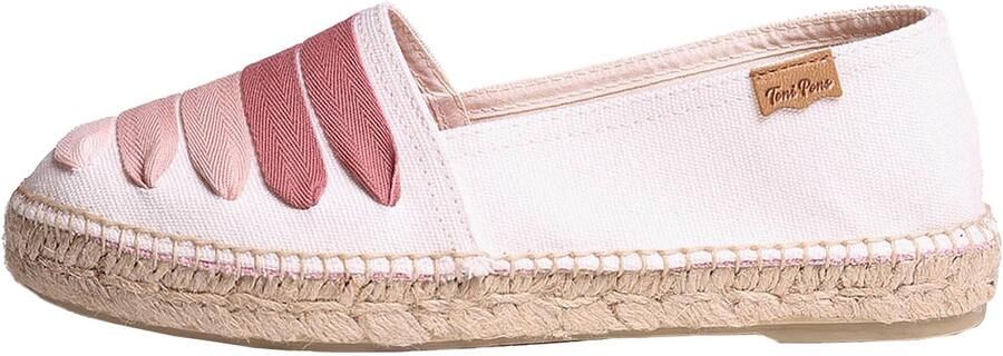 Toni Pons Platte espadrilles voor dames met linten ROSE-CM