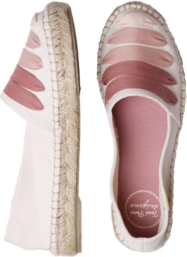 Toni Pons Platte espadrilles voor dames met linten ROSE-CM