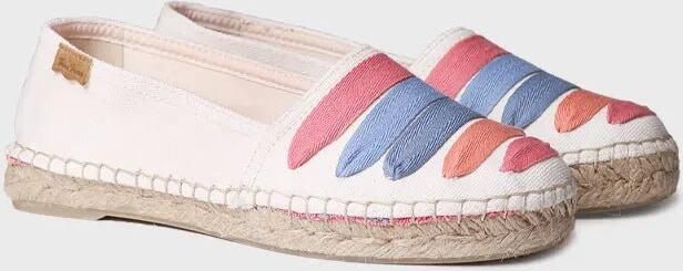 Toni Pons Platte espadrilles voor dames met linten ROSE-CM
