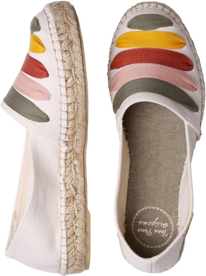Toni Pons Platte espadrilles voor dames met linten ROSE-CM