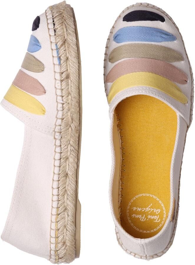 Toni Pons Platte espadrilles voor dames met linten ROSE-CM