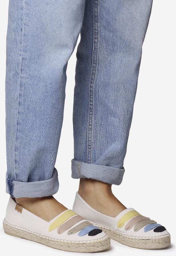 Toni Pons Platte espadrilles voor dames met linten ROSE-CM