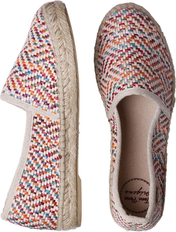 Toni Pons Platte espadrilles voor dames van raffia ALMA-MS