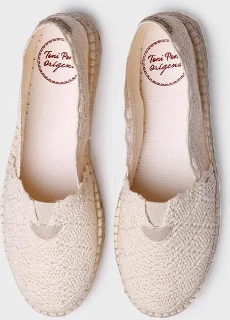 Toni Pons Platte gehaakte espadrilles voor dames AITANA