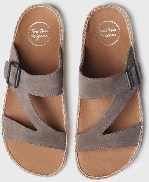 Toni Pons Platte sandaal met gekruiste bandjes BIBI-A