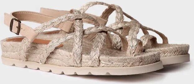 Toni Pons Platte sandalen van jute voor dames DAISY-PH