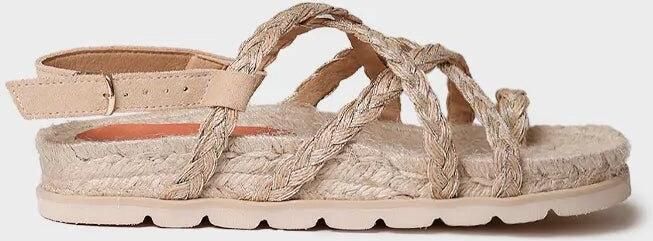Toni Pons Platte sandalen van jute voor dames DAISY-PH