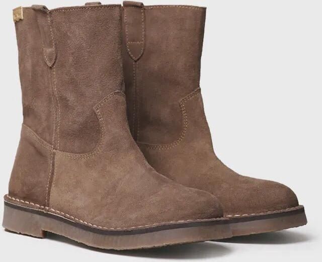 Toni Pons Platte suède enkellaarsjes voor dames IRUN-SY