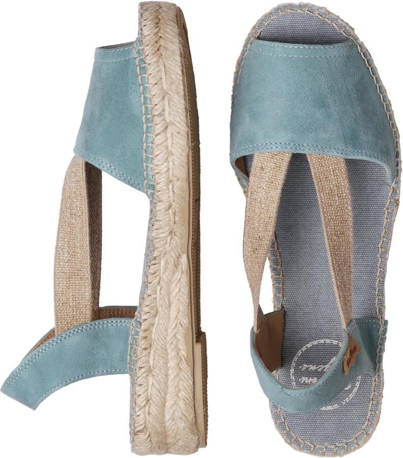 Toni Pons Platte suède espadrille voor dames ELLA