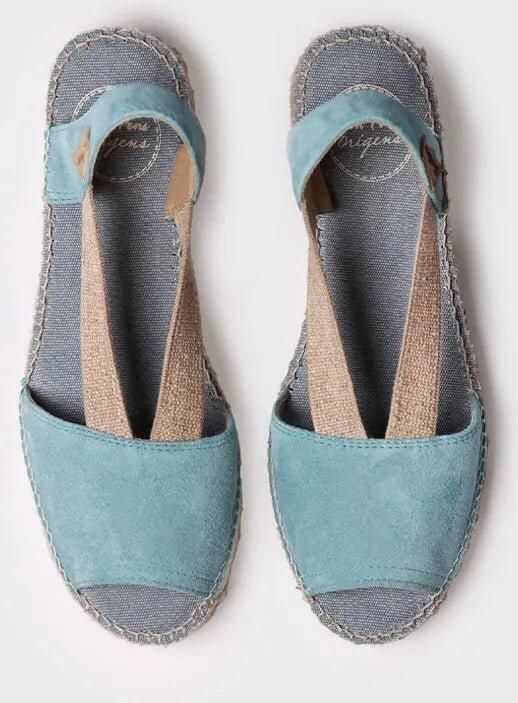 Toni Pons Platte suède espadrille voor dames ELLA