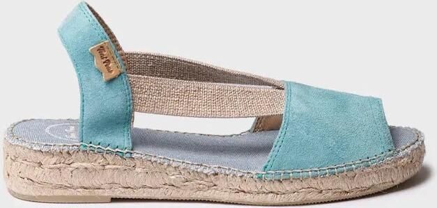 Toni Pons Platte suède espadrille voor dames ELLA