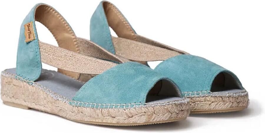 Toni Pons Platte suède espadrille voor dames ELLA