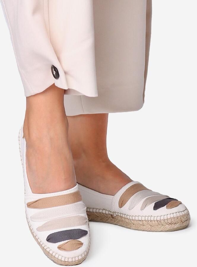 Toni Pons ROSE-CM Platte espadrille voor dames met linten ERDE