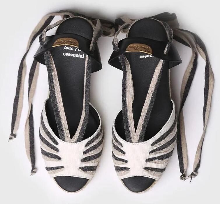 Toni Pons Sandaal met hoge sleehak en bandjes PALS-NC