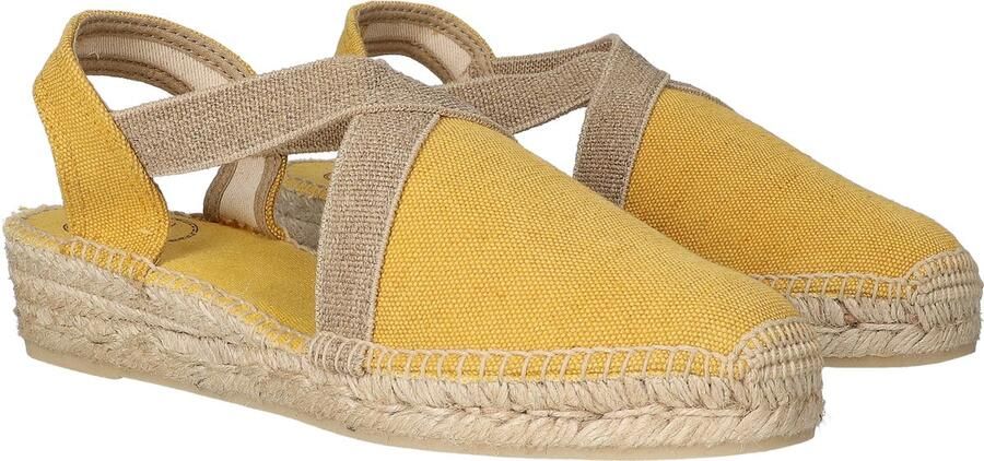 Toni Pons Verdi V Dames Espadrilles Croc | Geel | Canvas - Foto 6
