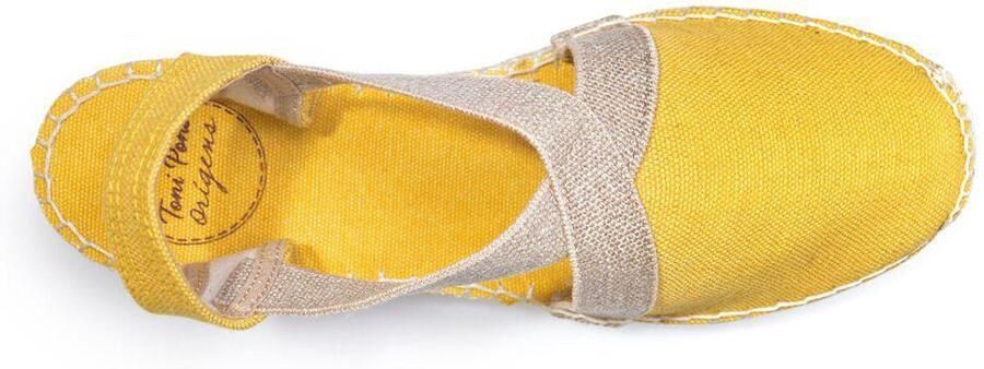 Toni Pons Verdi V Dames Espadrilles Croc | Geel | Canvas - Foto 7