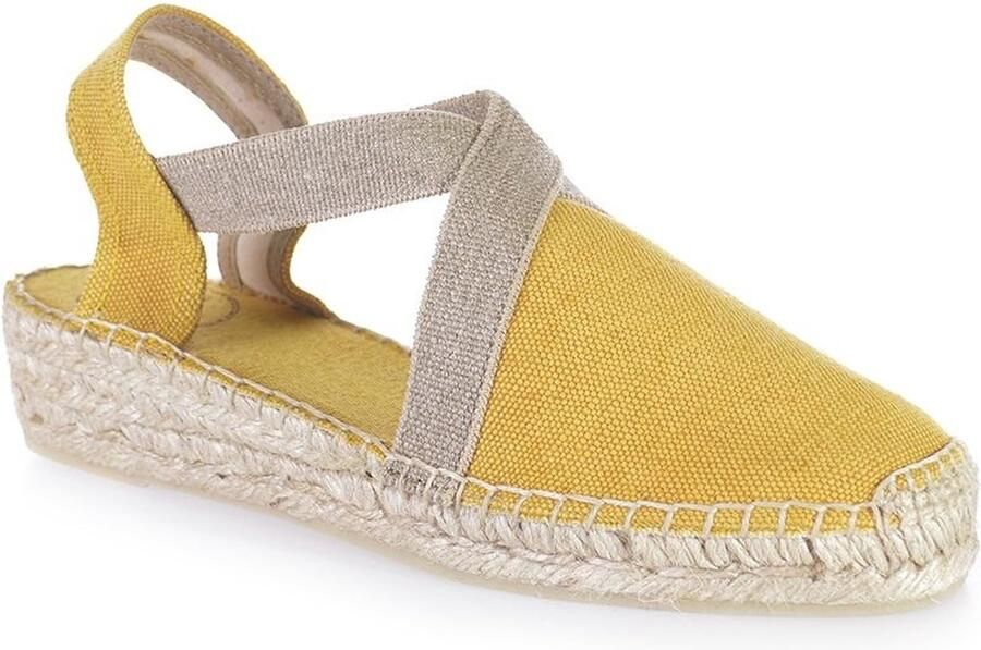 Toni Pons Verdi V Dames Espadrilles Croc | Geel | Canvas - Foto 5