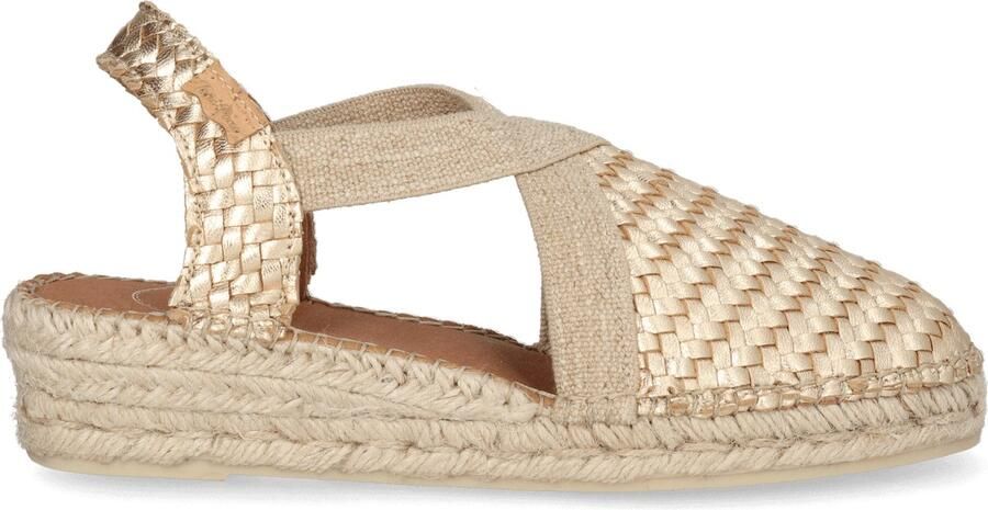Toni Pons Siracusa Dames Espadrilles Leer Plati