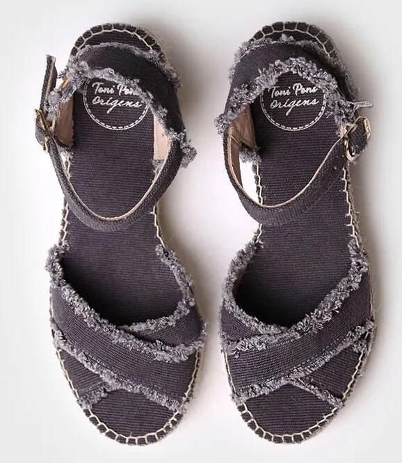 Toni Pons Sleehak sandaal met enkelbandje IRINA