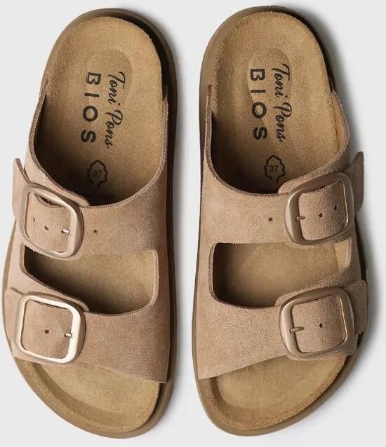 Toni Pons Suède damessandaal met gespen GONIA-QT