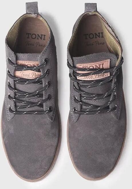 Toni Pons Suède enkellaarsjes met vetersluiting voor heren DALTON-SY
