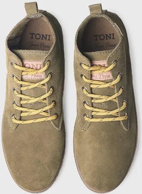 Toni Pons Suède enkellaarsjes met vetersluiting voor heren DALTON-SY