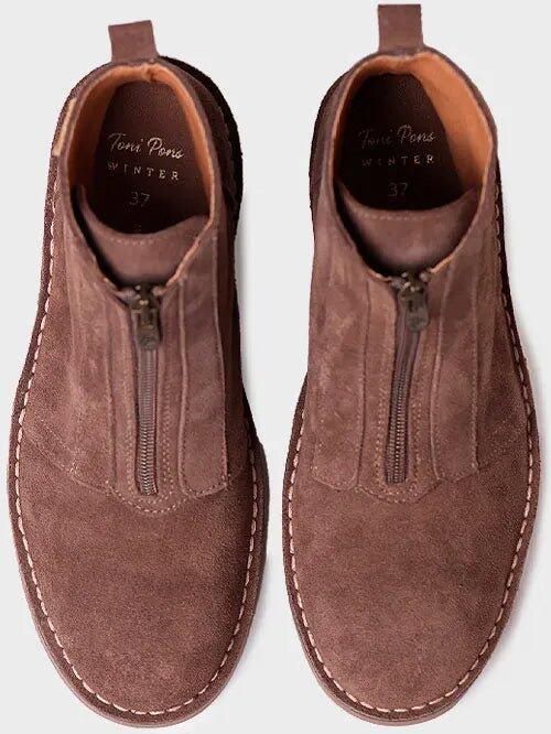 Toni Pons Suède enkellaarsjes voor dames INDIA-SY