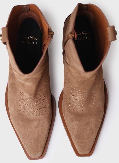 Toni Pons Suède enkellaarsjes voor dames IRENE-SY