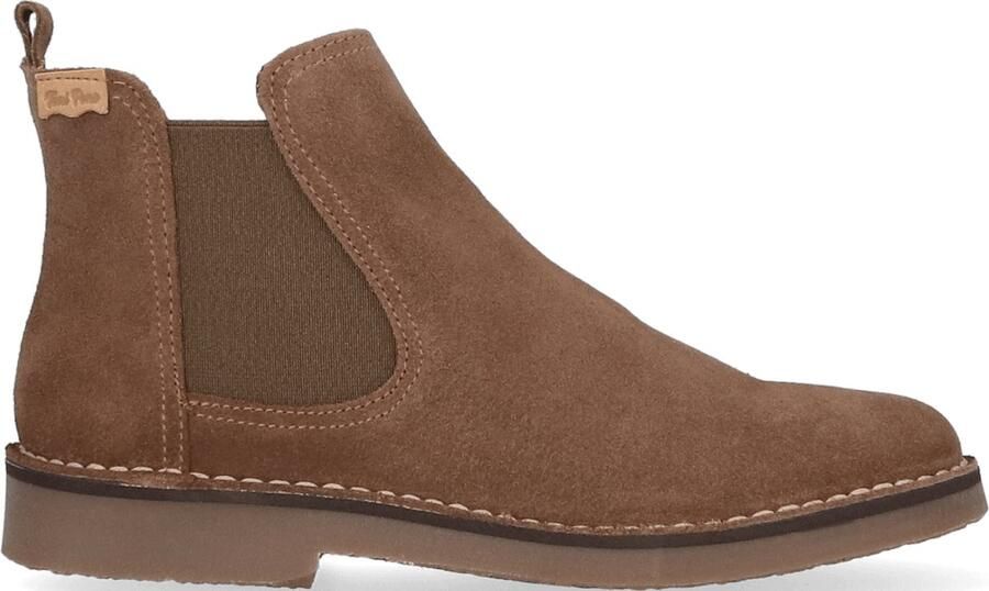Toni Pons Isa-SY Dames Chelsea boots Suède Taupe