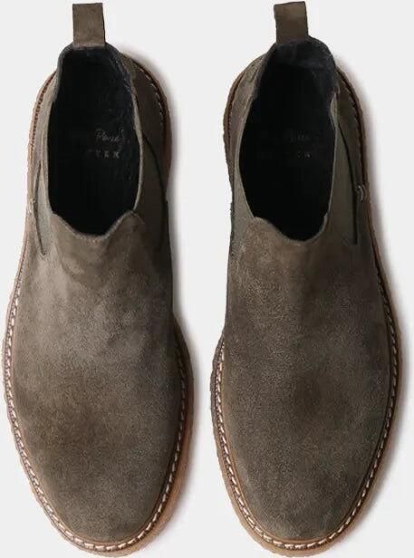 Toni Pons Suède enkellaarsjes voor dames met elastische zijpanelen NANTES-SY