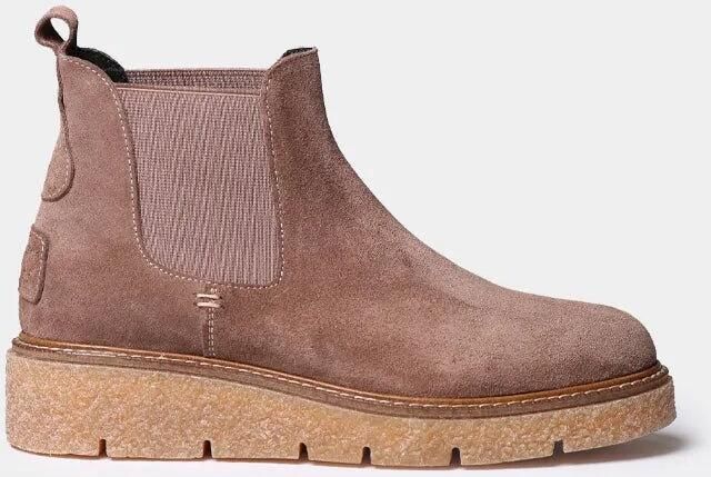 Toni Pons Suède enkellaarsjes voor dames met elastische zijpanelen NANTES-SY