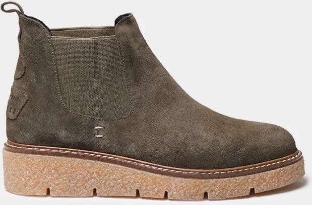 Toni Pons Suède enkellaarsjes voor dames met elastische zijpanelen NANTES-SY