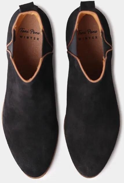 Toni Pons Suède enkellaarsjes voor dames NAROA-SY