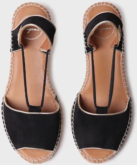 Toni Pons Suède espadrille met sleehak voor dames BILDA