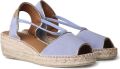 Toni Pons Suède espadrille met sleehak voor dames BILDA - Denim