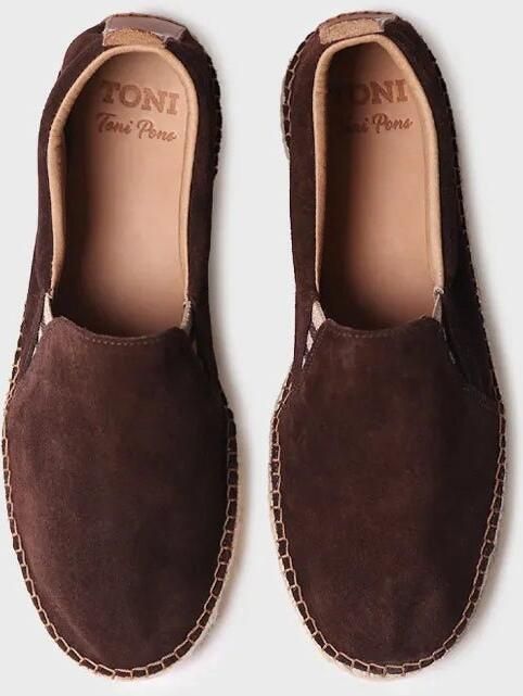 Toni Pons Suède espadrille voor heren MARTI