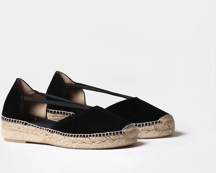 Toni Pons Suède espadrilles voor dames met bandjes ERLA-A