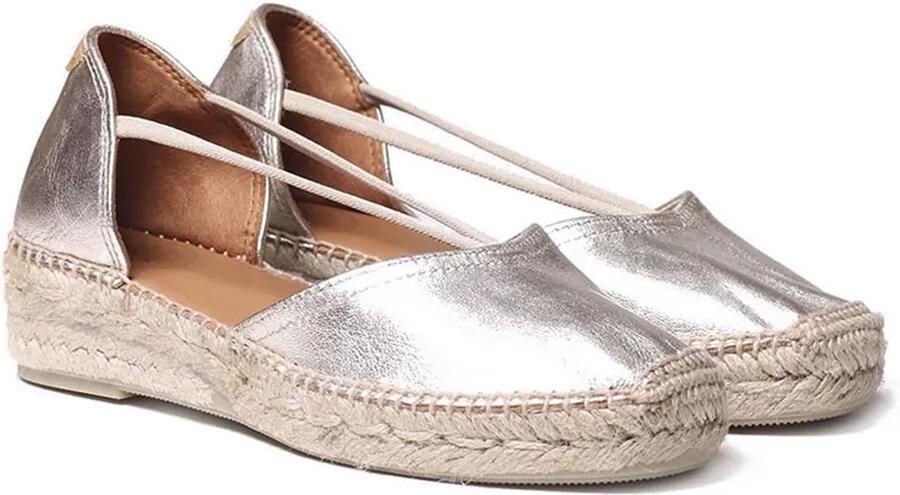 Toni Pons Suède espadrilles voor dames met bandjes ERLA-P