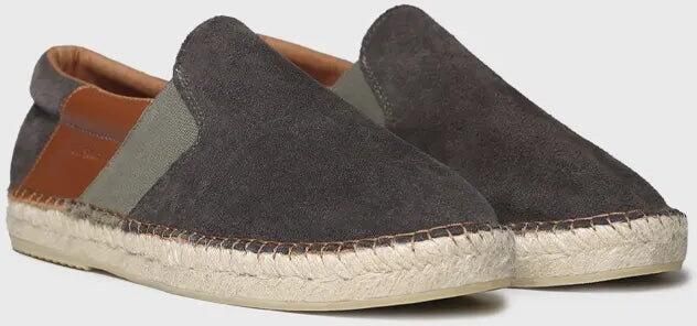 Toni Pons Suède espadrilles voor heren met elastiek MARCEL