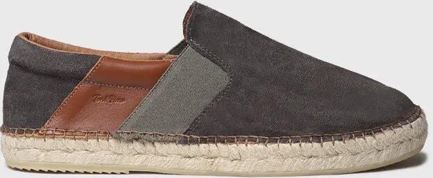 Toni Pons Suède espadrilles voor heren met elastiek MARCEL