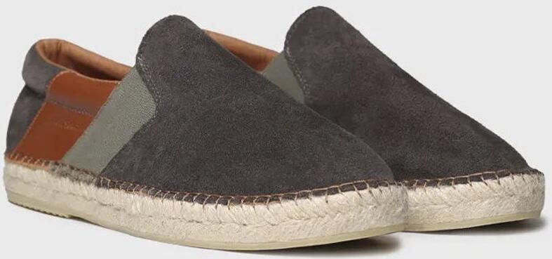 Toni Pons Suède espadrilles voor heren met elastiek MARCEL